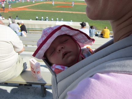 Greta s First Baseball Game1